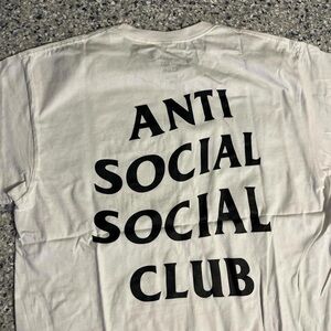 Anti Social Social Club Black and White Tee